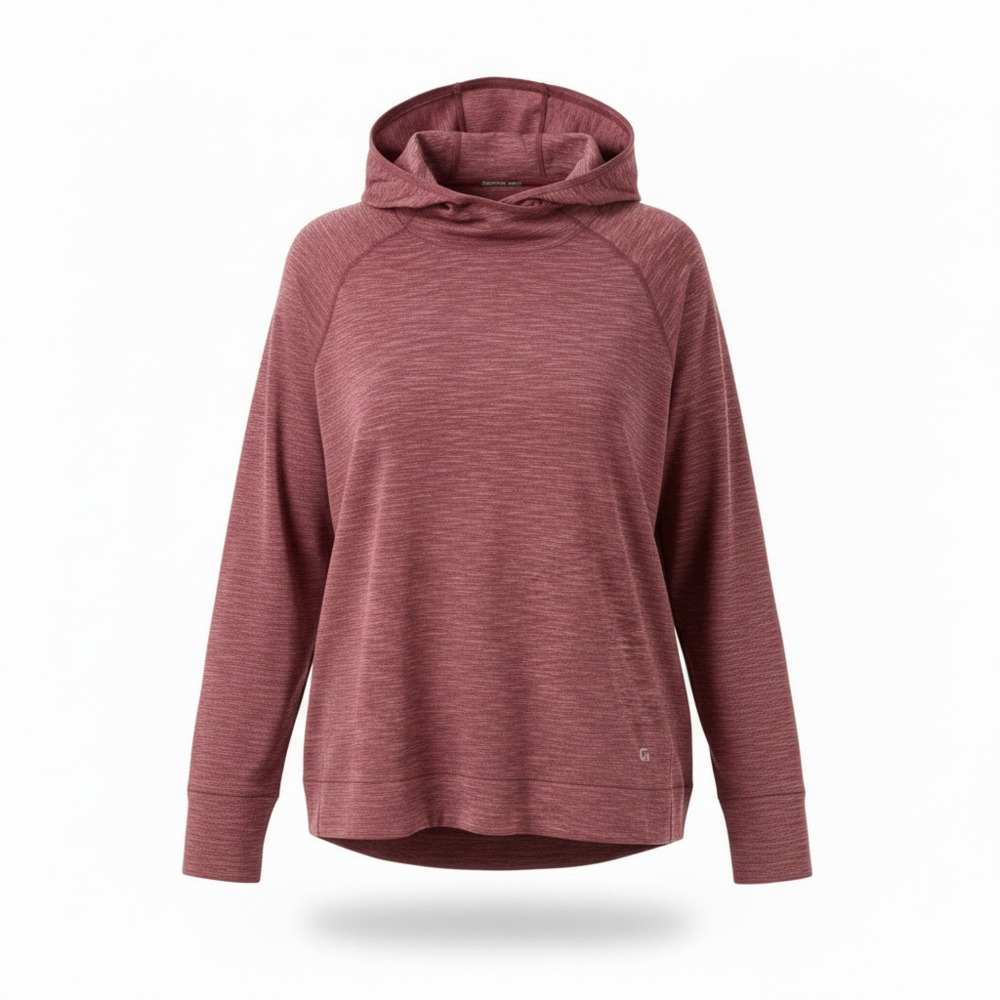 GapFit Breathe Women's Space Dye Athletic Pullover Hoodie